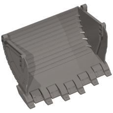 Technic Digger Bucket / Shovel 19 x 12 x 12 (46891)