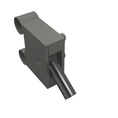 Pneumatic Switch with Pin Holes and Stepped Outlets [V2] (47223b)