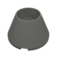 Cone 4 x 4 x 2 Hollow No Studs (4742)