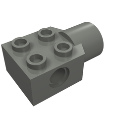 Technic Brick Special 2 x 2 with Pin Hole, Rotation Joint Socket (48169)