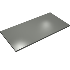 Tile 8 x 16 with Bottom Tubes on Edges (48288)