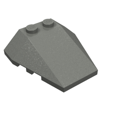 Brick Wedged, Sloped 4 x 4 Triple, Stud Notches (48933)