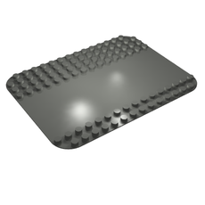Duplo Baseplate 12 x 16 with Road Flat Surface Print (50384)