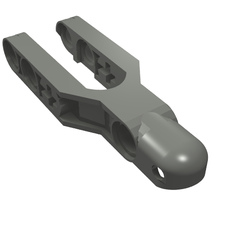 Technic Steering Arm 5.5 x 2 with Towball Socket Rounded, Chamfered (57515)