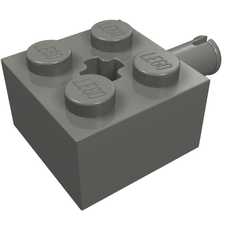 Brick Special 2 x 2 with Pin and Axle Hole (6232)