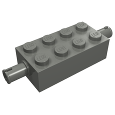 Brick Special 2 x 4 with Pins (6249)