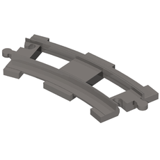 Duplo Train Track 4 x 8 Curved [Short] (6378)