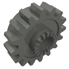 Technic Gear 16 Tooth with Clutch [Toothed] (6542a)