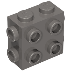 Brick Special 1 x 2 x 1 2/3 with 8 Studs on 3 Sides (67329)