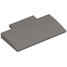 Brick Curved 5 x 8 x 2/3 with No Studs on Top (71771)
