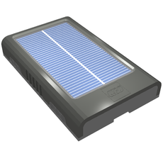 Solar Cell / Panel, with Light Bluish Gray Top (87578)