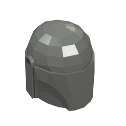 Helmet Mandalorian with Holes [Plain]