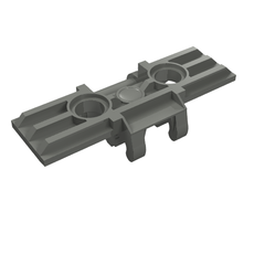 Technic Link Tread Wide with Two Pin Holes, Reinforced (88323)
