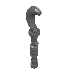 Weapon Staff with Hooked End (King) (95050)
