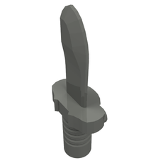 Weapon Dagger / Knife [Flat Hilt End] (95054)