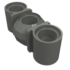 Technic Beam 1 x 3 with Ball Joint in Middle (98577)