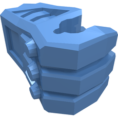 Large Figure Hand, Mechanical with Pin Hole and 3mm Bar Slot (27329)