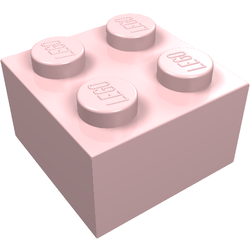 LEGO part LDraw render in color 77 - Light Pink LEGO part LDraw render in color 77 - Light Pink