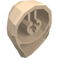 Arm, Bigfig, Left with Stud (28252)