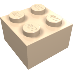 LEGO part LDraw render in color 78 - Light Flesh LEGO part LDraw render in color 78 - Light Flesh
