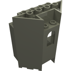 Panel 3 x 6 x 6 Double Wall with Arched Window (30100)