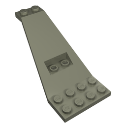Wing Plate Bi-level 8 x 4 and 2 x 3 1/3 Up