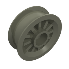 Wheel Spoked 2 x 2 with Pin Hole (30155)