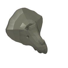 Animal Body Part, Dinosaur, Triceratops Head (30460)