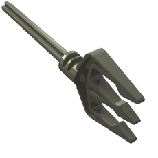 Large Figure Weapon Trident, with Long Axle (40339)