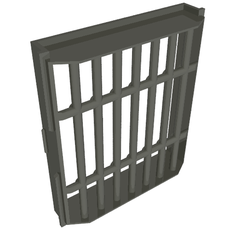 Bar 8 x 8 x 2 Sliding Grill (40942)