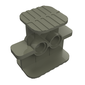 Rubber Band / Belt Holder 2 x 4 x 2 1/3