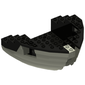 Boat Hull Section, Small Bow 12 x 12 x 5 1/3 with Black Top [Complete Assembly]