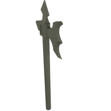 Weapon Halberd / Axe Elaborate (6123)
