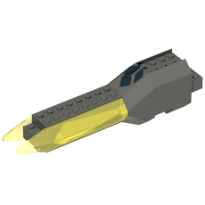Light and Sound Unit, Insectoid Tail 4 x 20 x 3 (71603)