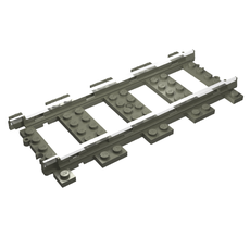 Vehicle Track, Train, 9V Straight (74746)