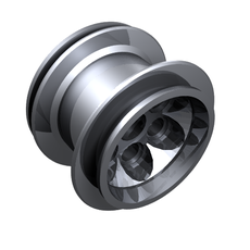 Wheel 49.6 x 28 VR with X Axle Hole (22253)