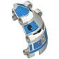 Technic Panel Dome 6 x 6 x 5 2/3 with R2-D2 Eye Print