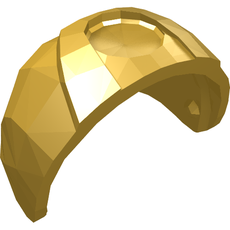 Headwear Accessory Visor [Large with Trapezoid Top] (89159)