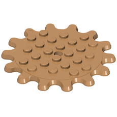 Plate Special 6 x 6 Splat Gear, 14 Teeth (35446)
