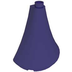 Duplo Building Roof Spire Half 4.5 x 2 x 4 (98238)