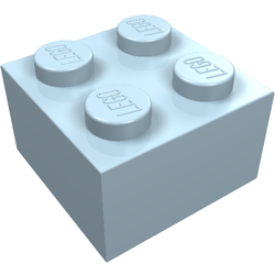 LEGO part LDraw render in color 9 - Light Blue LEGO part LDraw render in color 9 - Light Blue