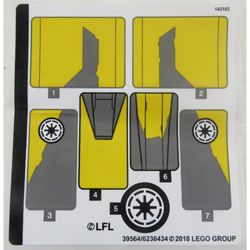 Sticker Sheet for Set 75214-1