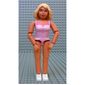 Belville Figure Articulated Elbows, Female, Light Yellow Hair, Pink Swimsuit Print