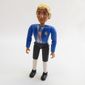 Belville Figure Articulated Elbows, Male, Light Yellow Hair, White Shirt Blue Jacket with Purple Sash and Blue Bow, Black Breeches