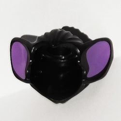 Hair, Bat Ears and Medium Lavender Inner Ear Print