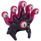 Headwear, Crown with Magenta Tentacles, Yellowish Green Eyes print
