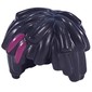 Hair Short Long Curls / Mop Top with Magenta Splotch print