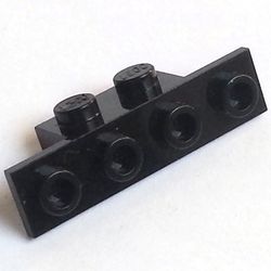 LEGO PART 2436 Bracket 1 x 2 - 1 x 4 [Square Corners] | Rebrickable ...