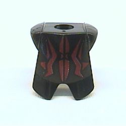 Minifig Neckwear Armor Breastplate with Leg Protection, Vladek Geometric Print