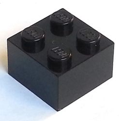 LEGO part photo in color 0 - Black LEGO part photo in color 0 - Black